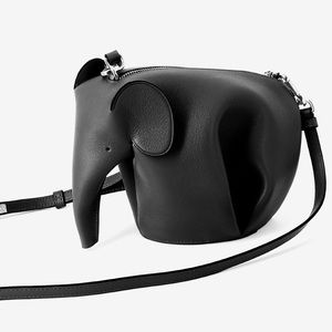 LOEWE NWT Mini Elephant Bag, Black